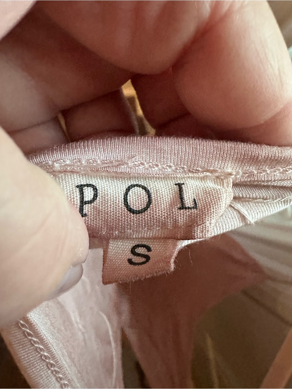 POL Pink Floral Appliqué Camisole Tank - Picture 5 of 6